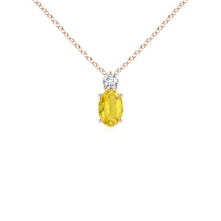 Oval AA Yellow Sapphire