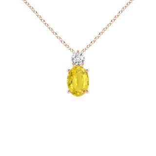 Oval AA Yellow Sapphire