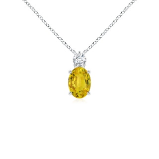Oval AAAA Yellow Sapphire