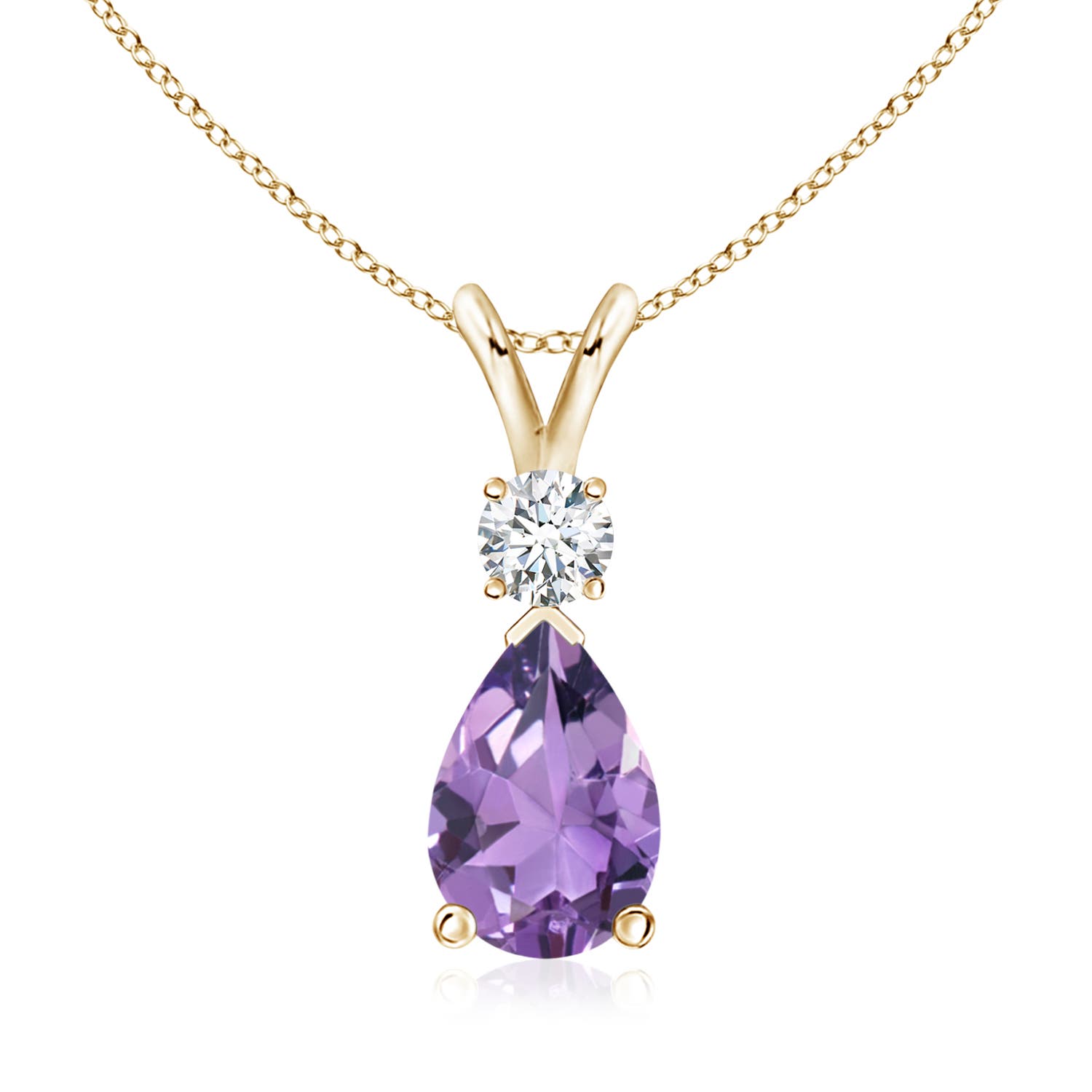 A - Amethyst / 1.78 CT / 14 KT Yellow Gold