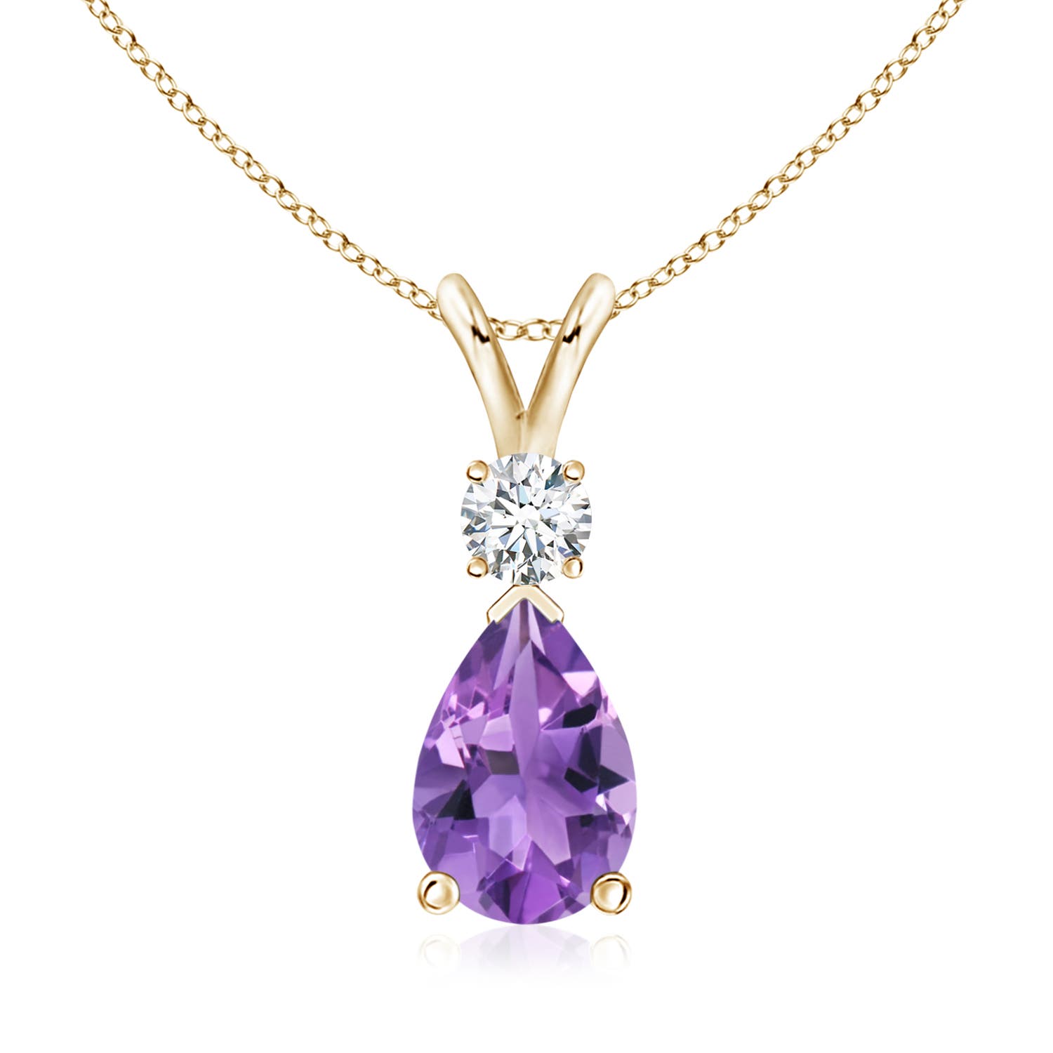 AA - Amethyst / 1.78 CT / 14 KT Yellow Gold