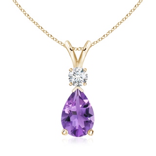 Pear AA Amethyst