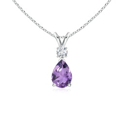 Drop Amethyst Drop Necklaces & Pendants