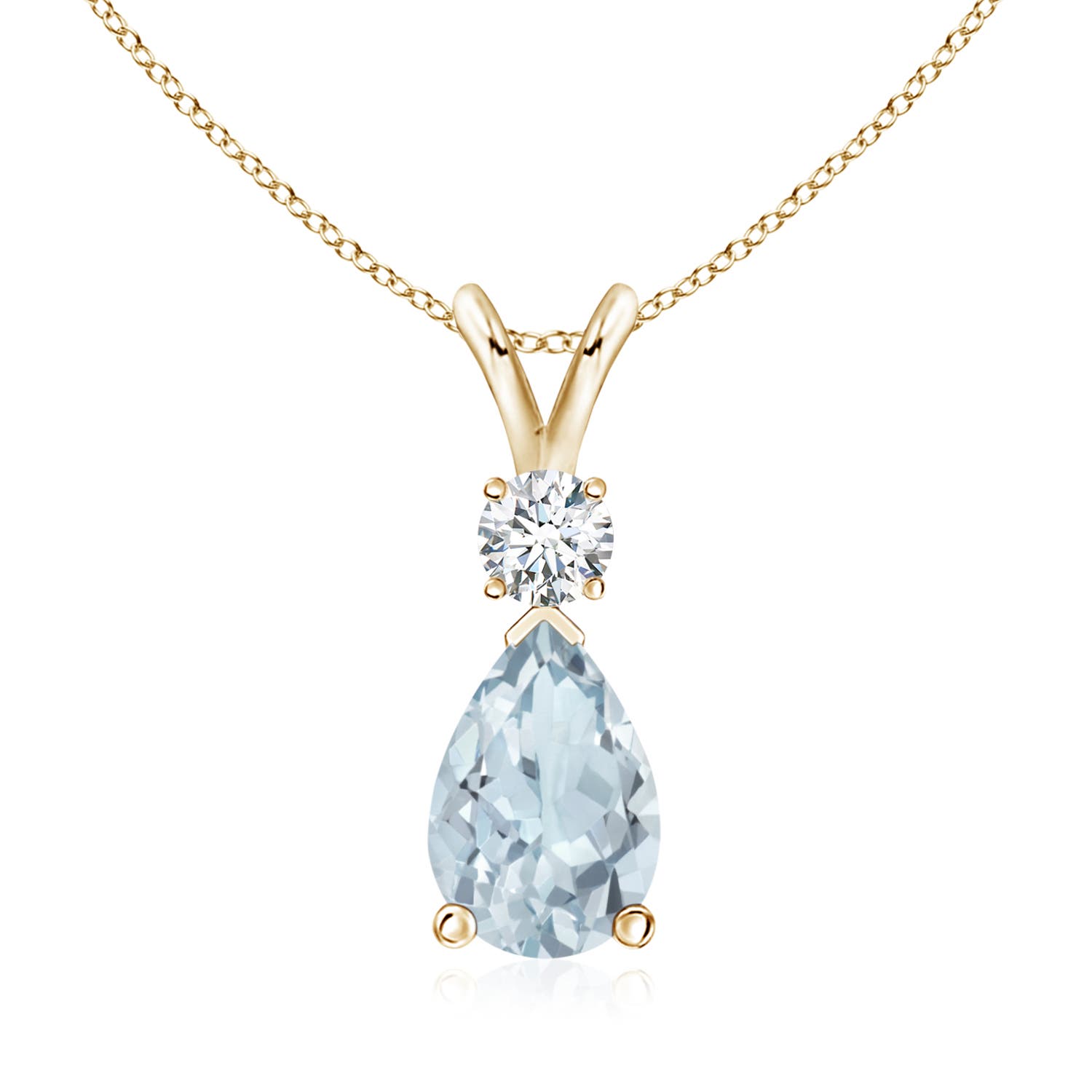 A - Aquamarine / 1.78 CT / 14 KT Yellow Gold