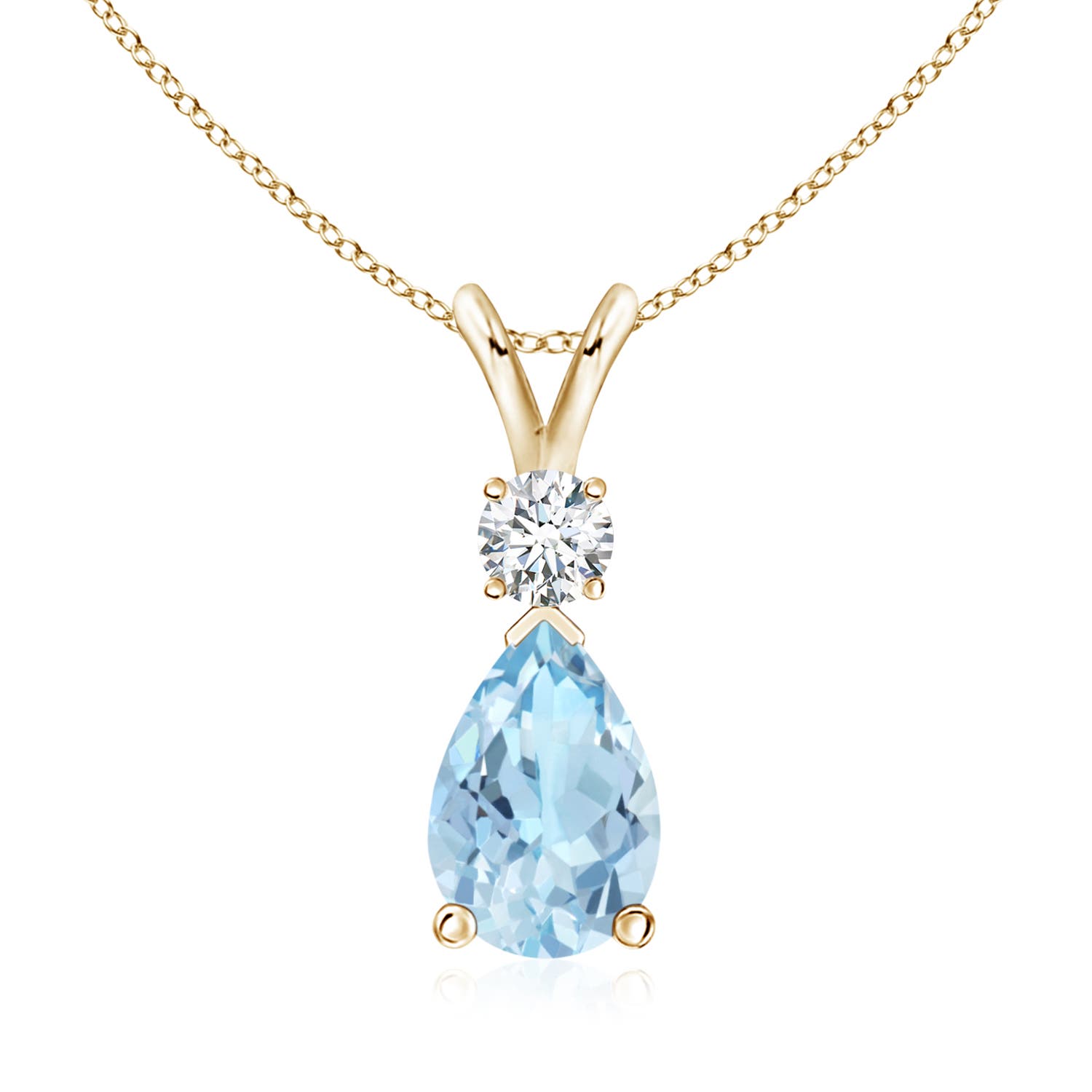 AAA - Aquamarine / 1.78 CT / 14 KT Yellow Gold