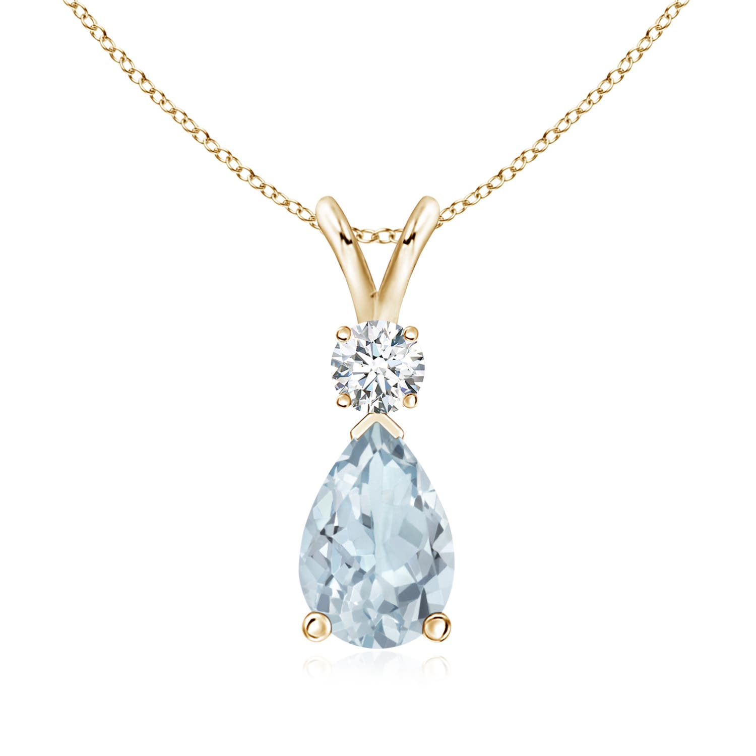 A - Aquamarine / 1.31 CT / 14 KT Yellow Gold