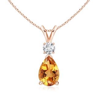 Pear AA Citrine