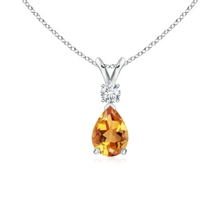 Pear AA Citrine