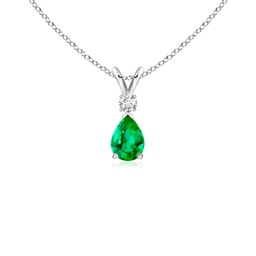 Drop Emerald Drop Necklaces & Pendants
