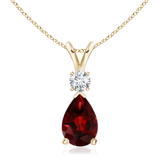 Pear AAA Garnet