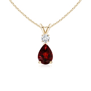 Pear AAA Garnet