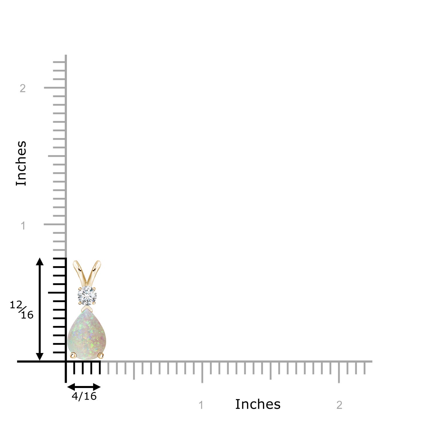 AAA - Opal / 0.81 CT / 14 KT Yellow Gold