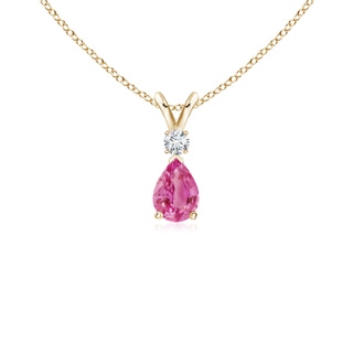 Pear AAA Pink Sapphire