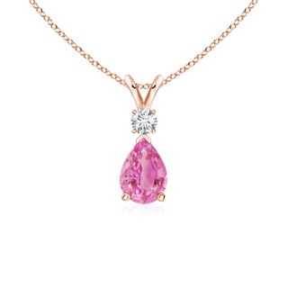 Pear AA Pink Sapphire