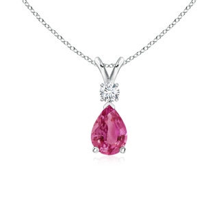 Pear AAAA Pink Sapphire