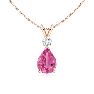 Pear AAA Pink Sapphire