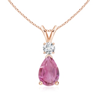 Pear AA Pink Tourmaline