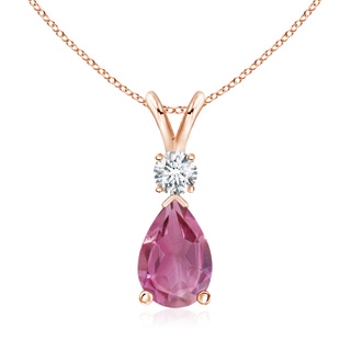 Pear AAA Pink Tourmaline