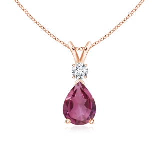 Pear AAAA Pink Tourmaline