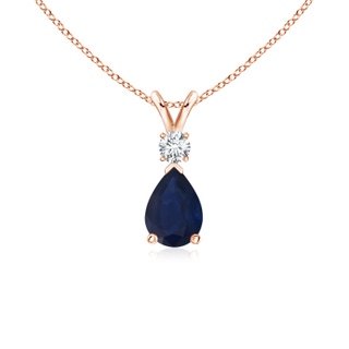 Pear A Blue Sapphire