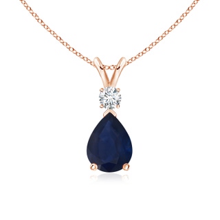 Pear A Blue Sapphire
