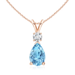 Pear A Swiss Blue Topaz