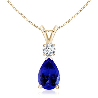 Pear AAAA Tanzanite
