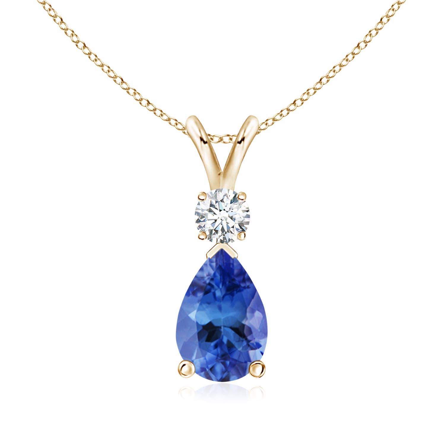 AA - Tanzanite / 1.46 CT / 14 KT Yellow Gold