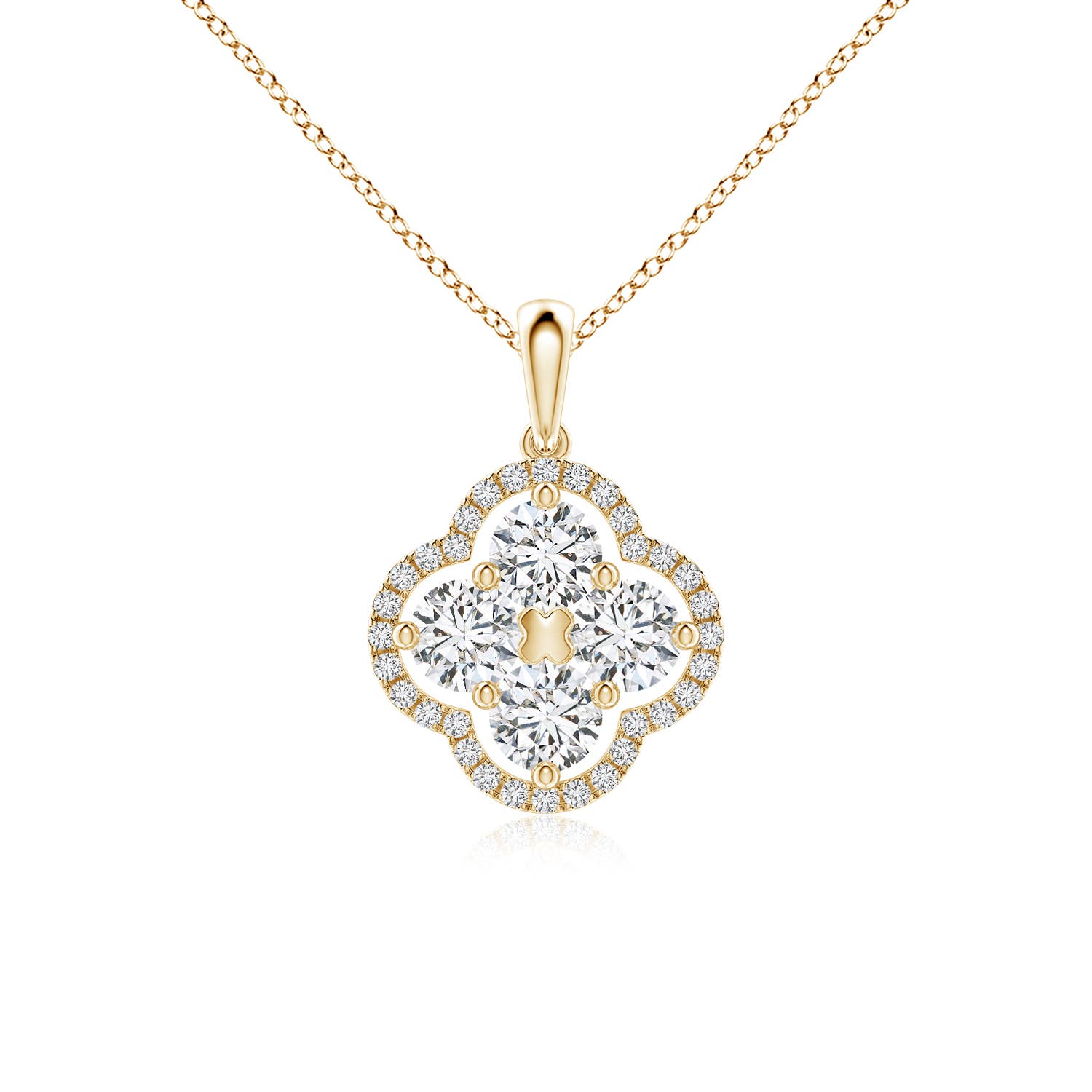 H, SI2 / 1.16 CT / 18 KT Yellow Gold