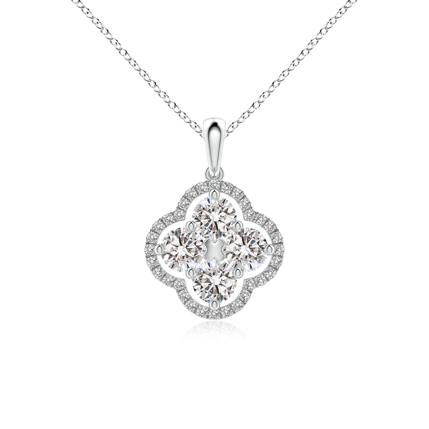 I-J, I1-I2 / 1.16 CT / 18 KT White Gold