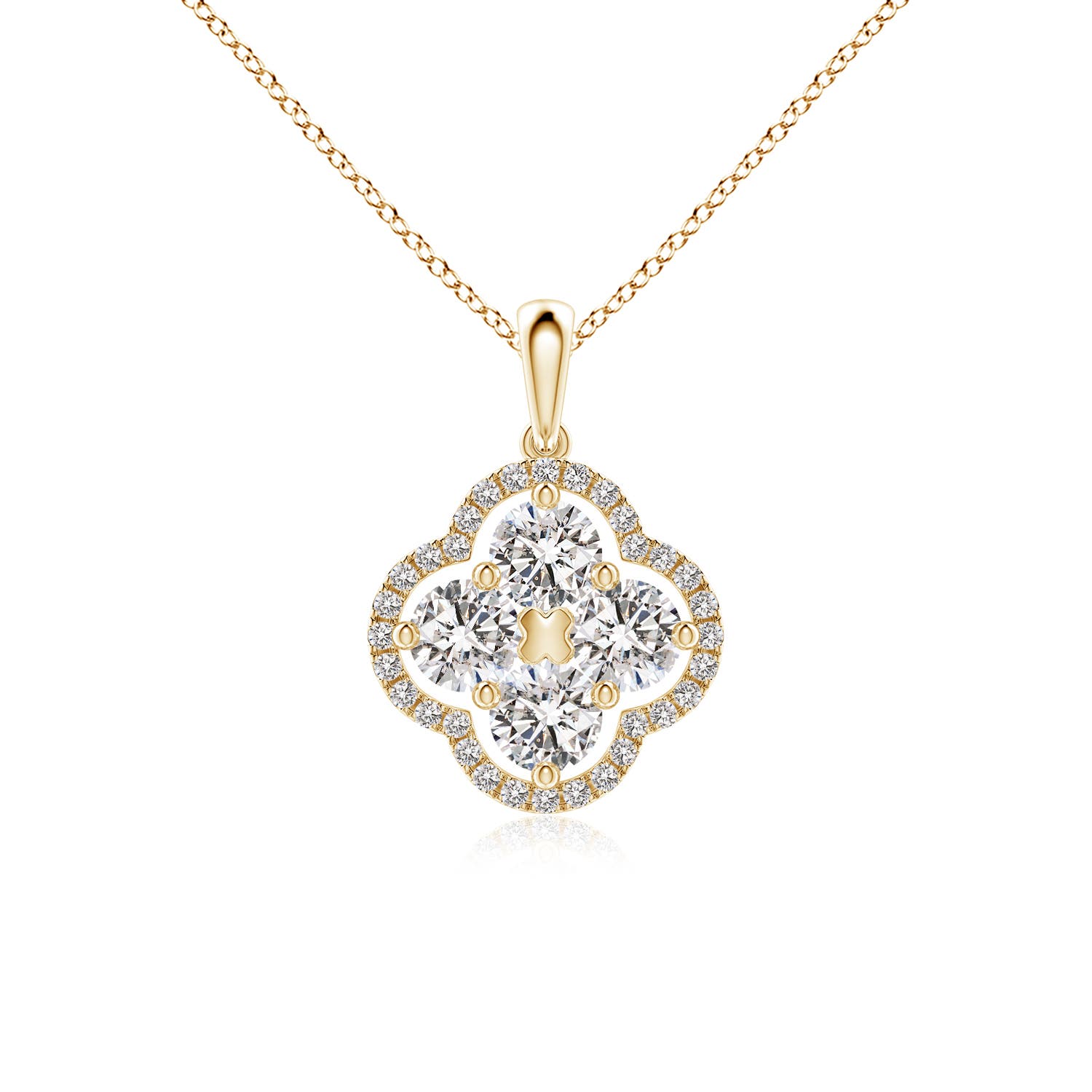 I-J, I1-I2 / 1.16 CT / 18 KT Yellow Gold