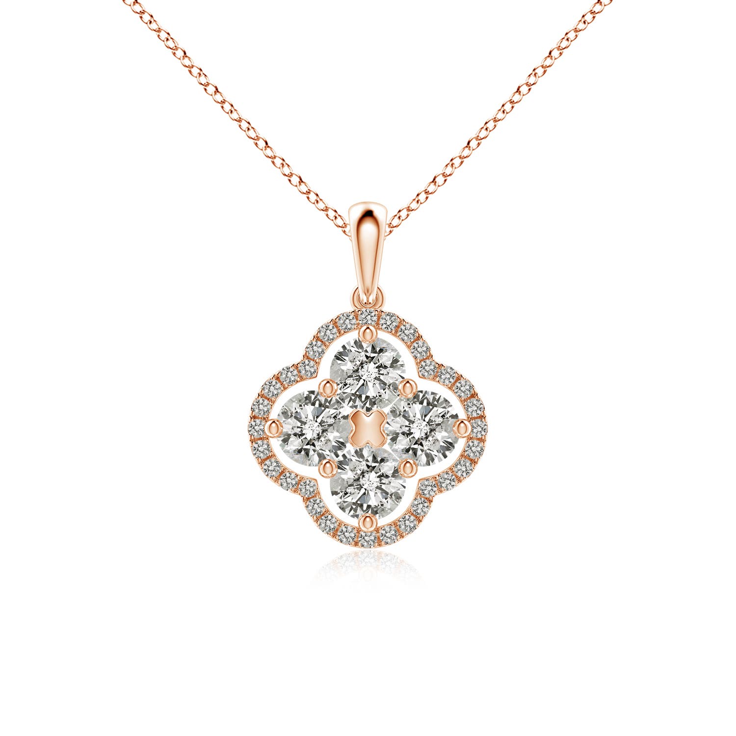 K, I3 / 1.16 CT / 18 KT Rose Gold