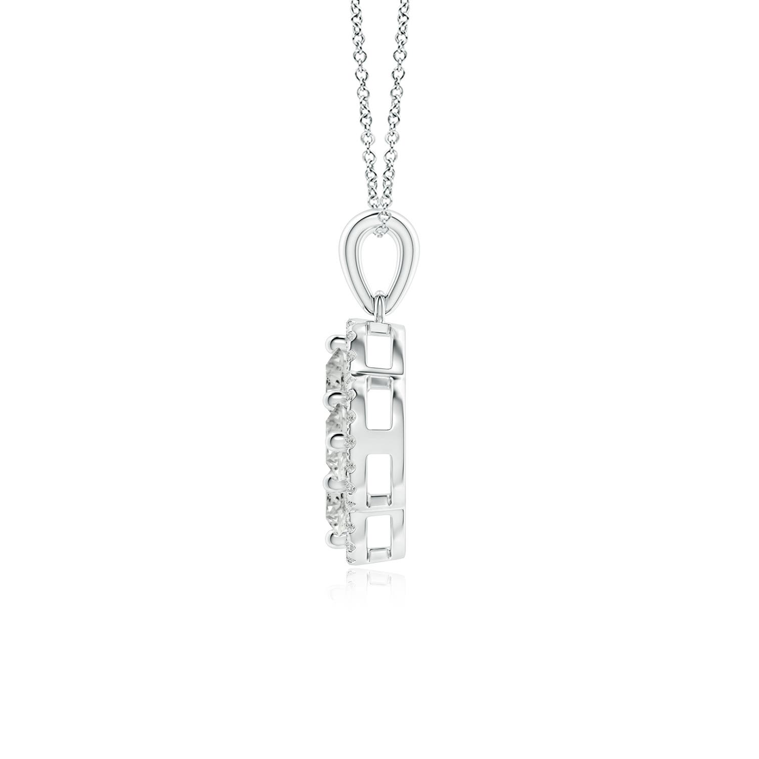 K, I3 / 1.16 CT / 14 KT White Gold