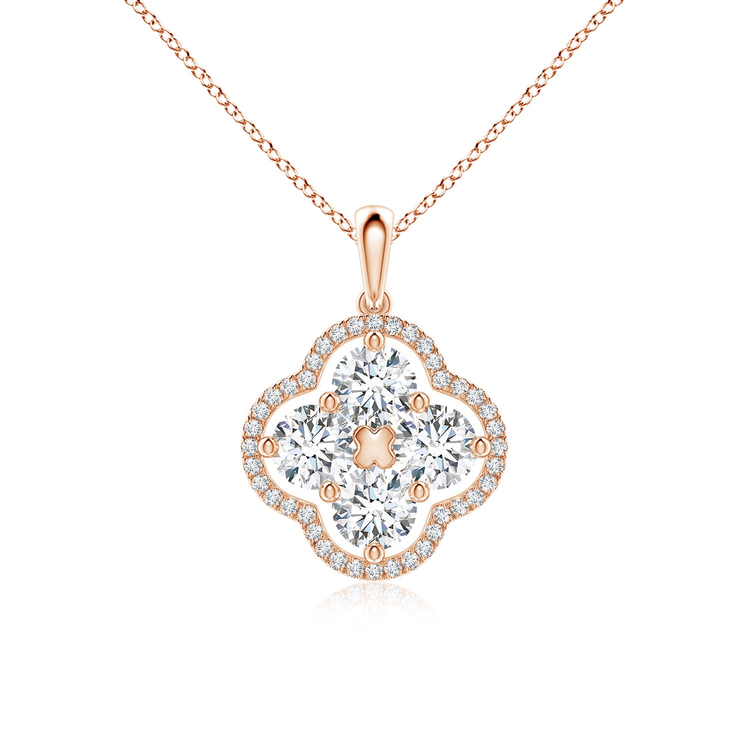 G, VS2 / 1.6 CT / 14 KT Rose Gold