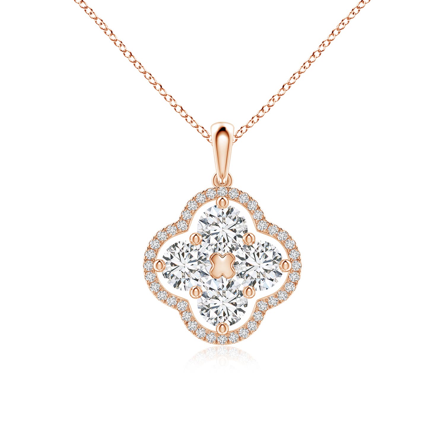 H, SI2 / 1.6 CT / 18 KT Rose Gold