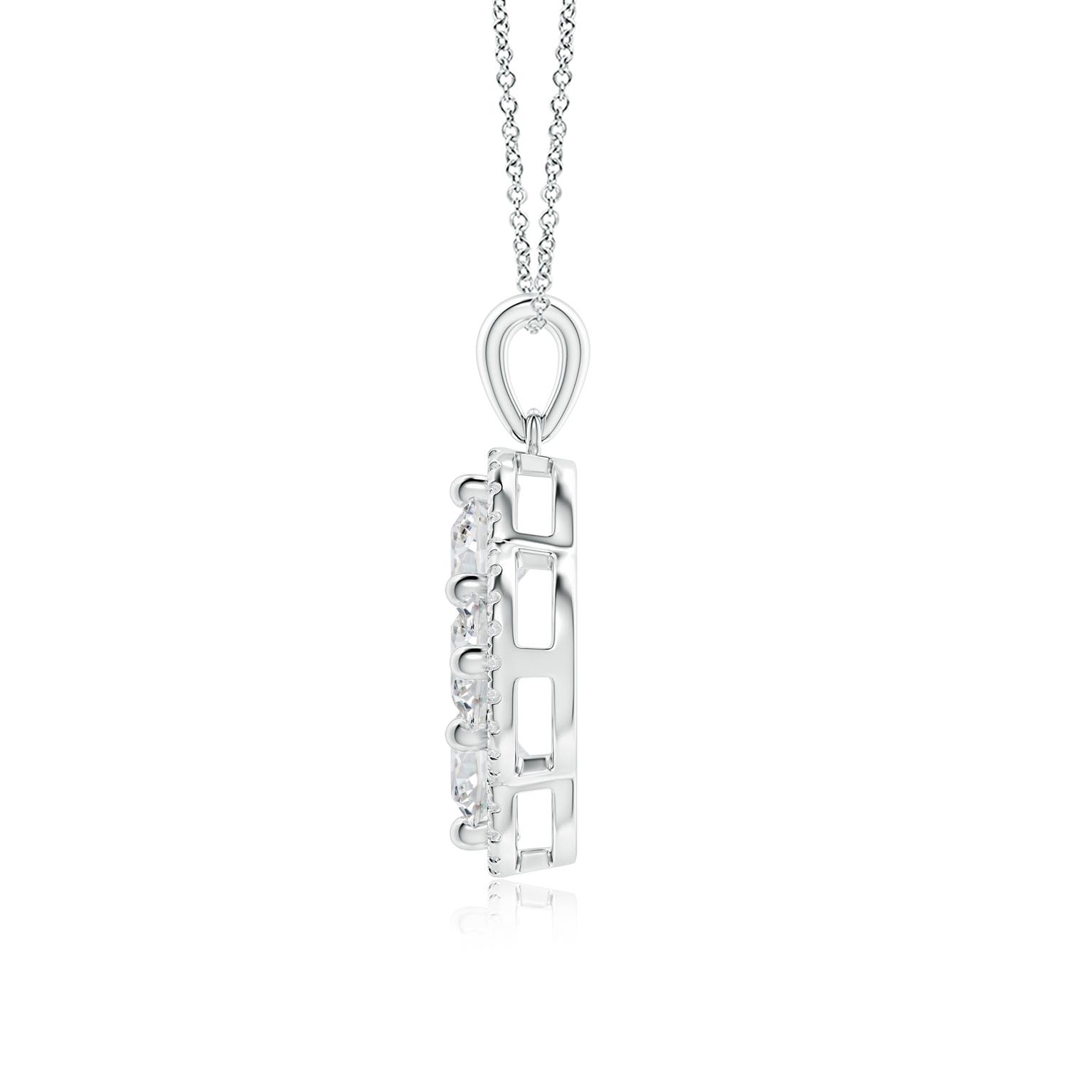 H, SI2 / 2.2 CT / 14 KT White Gold