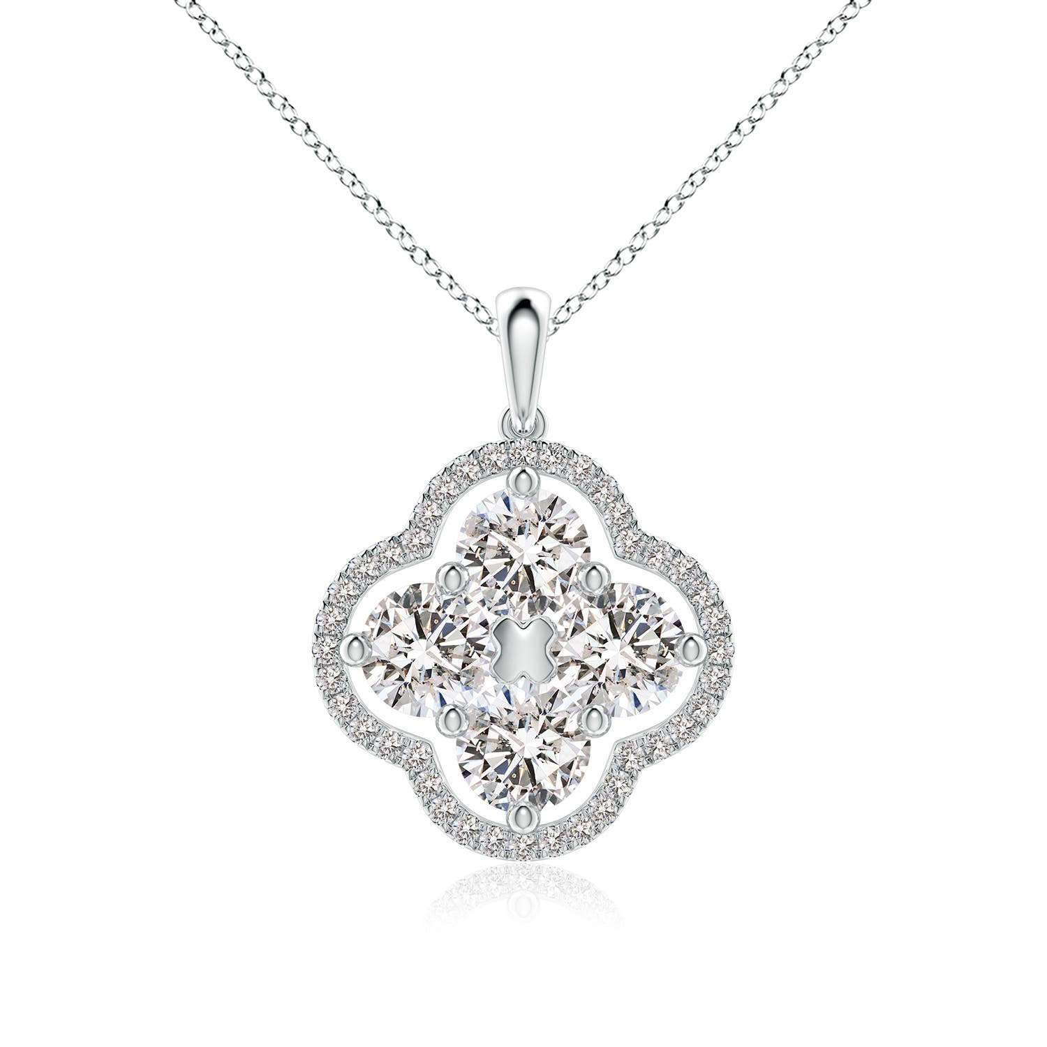 I-J, I1-I2 / 2.2 CT / 18 KT White Gold