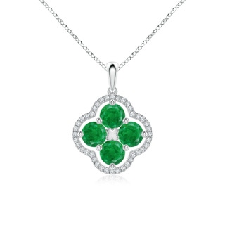 Round AA Emerald