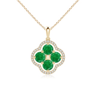 Round AA Emerald