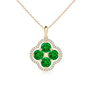 Round AAAA Emerald