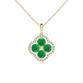 Round AA Emerald
