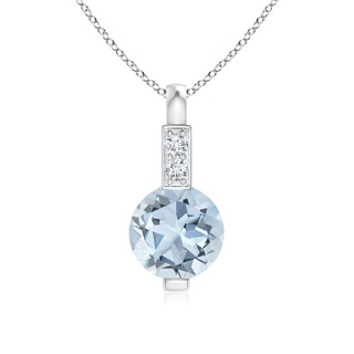 Round A Aquamarine