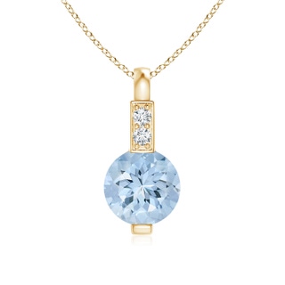 Round AA Aquamarine