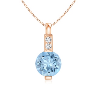 Round AAA Aquamarine