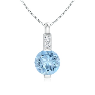 Round AAA Aquamarine