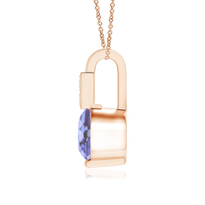 AA - Tanzanite / 0.51 CT / 14 KT Rose Gold