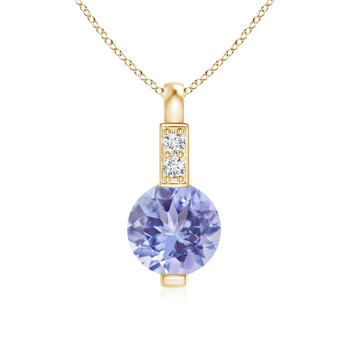 AA - Tanzanite / 0.51 CT / 14 KT Yellow Gold