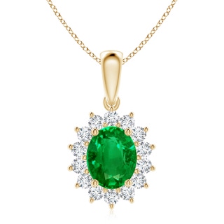 Oval AAAA Emerald