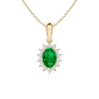 Oval AAAA Emerald