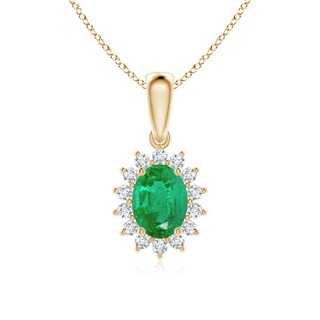 Oval AA Emerald